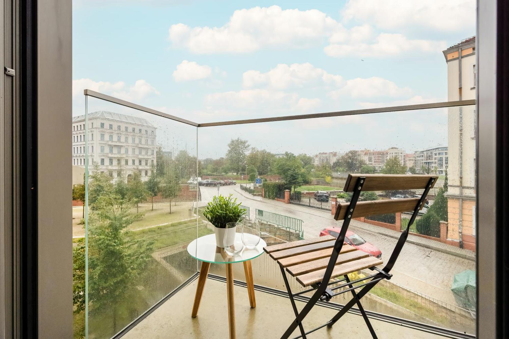 Eleganckie Studia Wyspa Slodowa By Noclegi Renters Breslávia Exterior foto